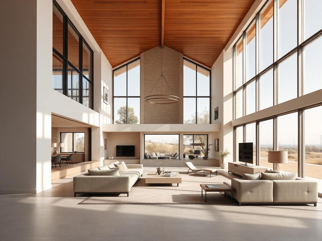 Intérieur double hauteur