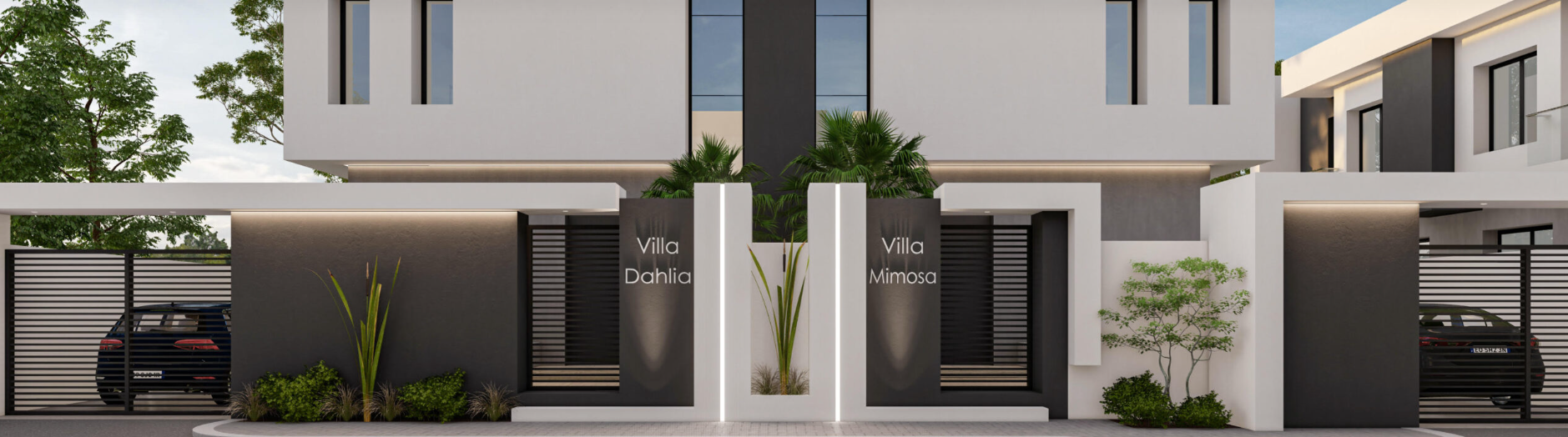 Duplex contemporain