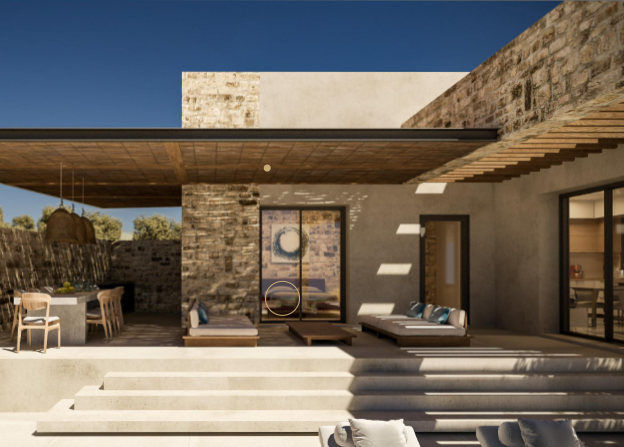 Villa pierre & terrasse